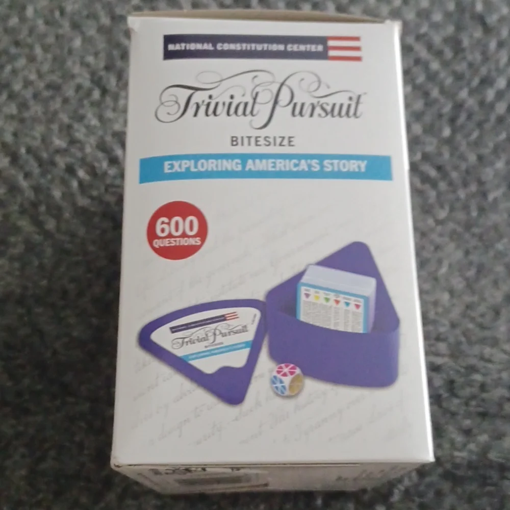 New Trivial Pursuit Bitesize Exploring America's Story
